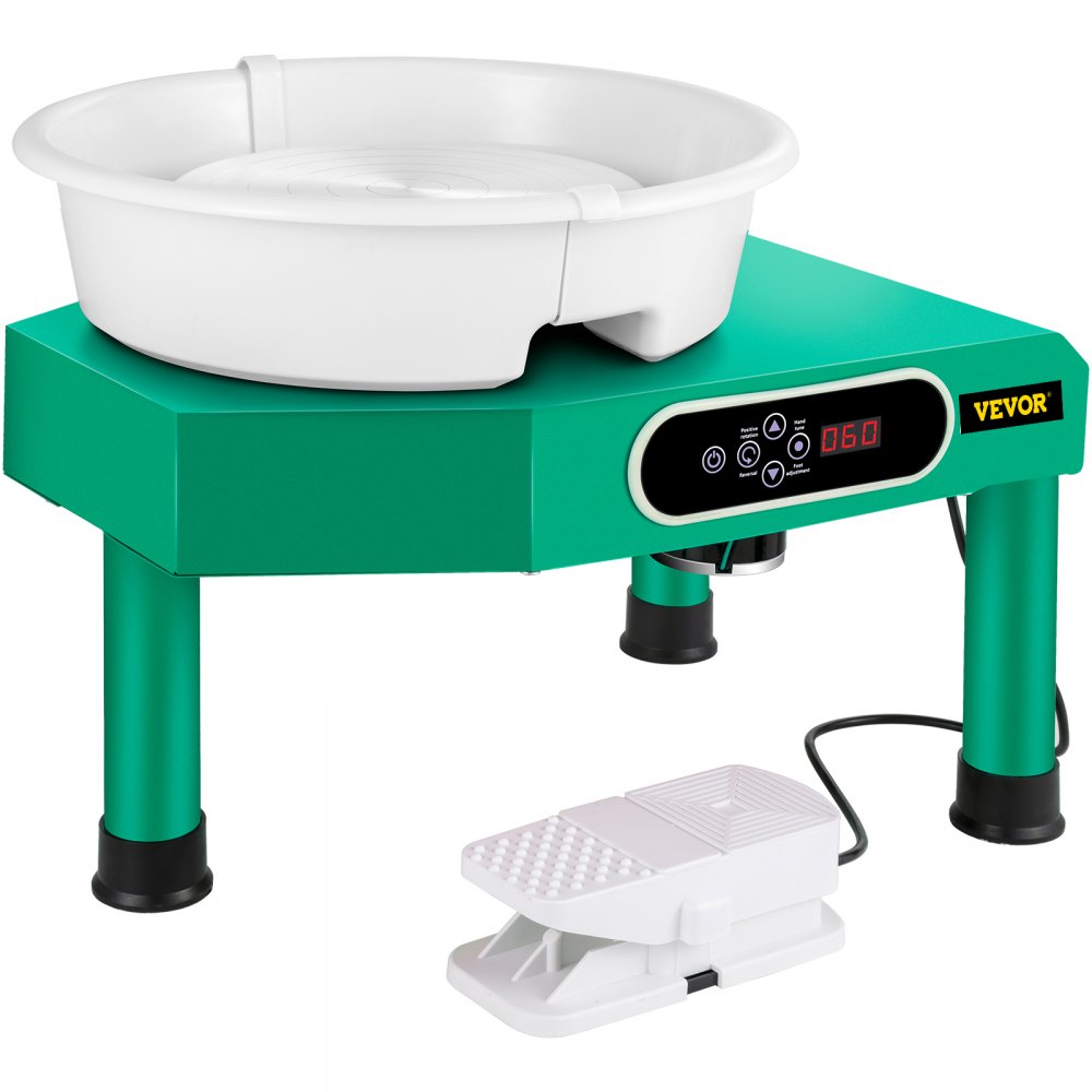 GCJX-008 - Compact 9.8" Pottery Wheel with LCD Touchscreen & Tools