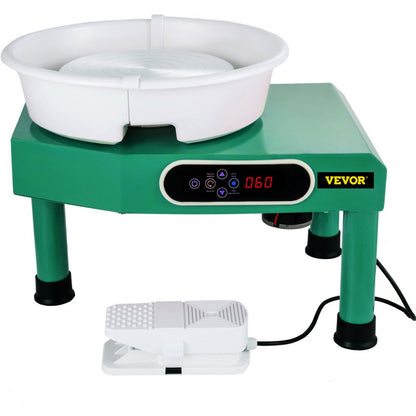 GCJX-008 - Compact 9.8" Pottery Wheel with LCD Touchscreen & Tools