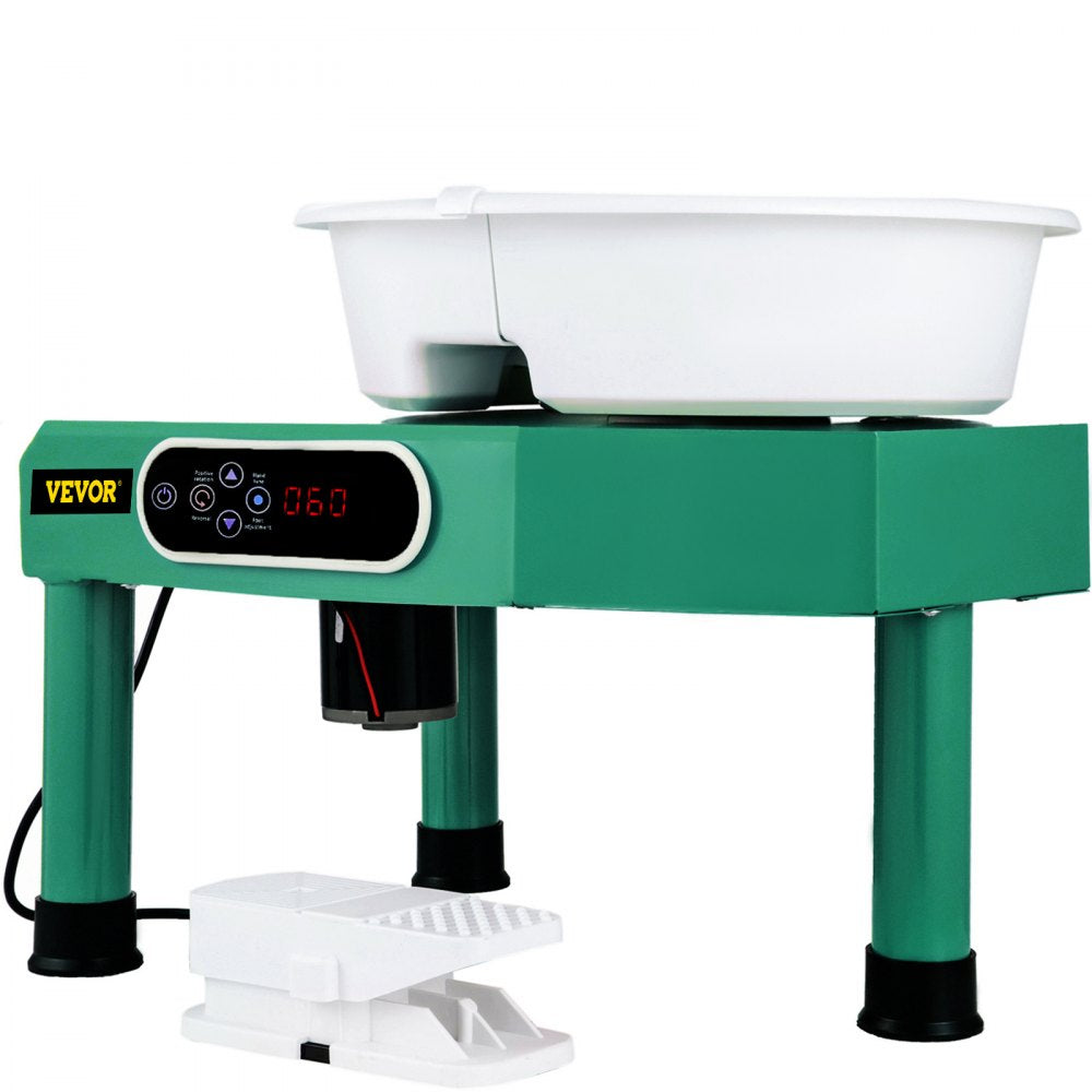 GCJX-008 - Compact 9.8" Pottery Wheel with LCD Touchscreen & Tools