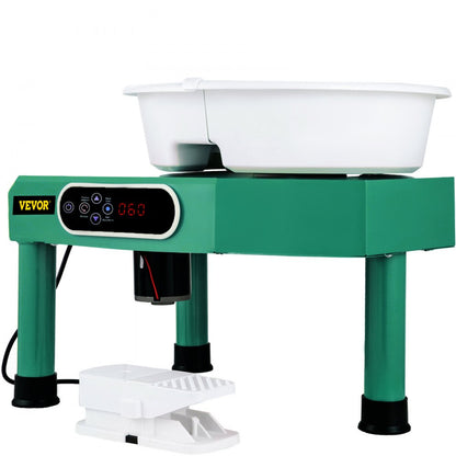 GCJX-008 - Compact 9.8" Pottery Wheel with LCD Touchscreen & Tools
