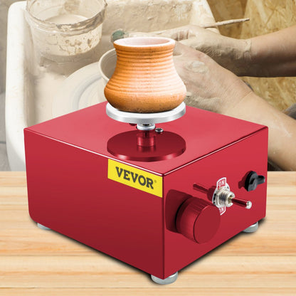 VH-851 - Compact 15cm Pottery Wheel with Aluminum Turntable and 0-2000 RPM