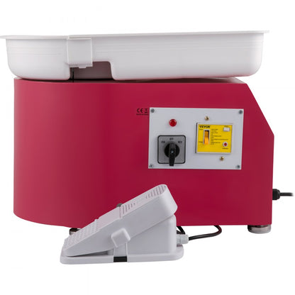 TYLPJ28-MC - 11-Inch VEVOR Pottery Wheel with Detachable Water Basin