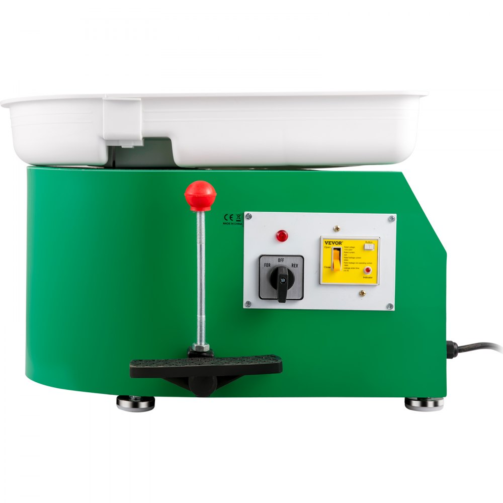 TYLPJ28-MC - Compact 11" Pottery Wheel with Dual Rotation and Water Basin