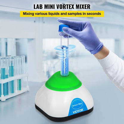 KW-3000-1B - Compact 3000RPM Vortex Mixer with 6mm Orbital Mixing Power