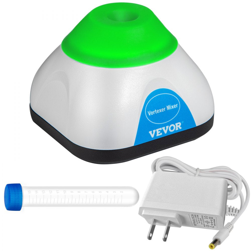 KW-3000-1B - Compact 3000RPM Vortex Mixer with 6mm Orbital Mixing Power