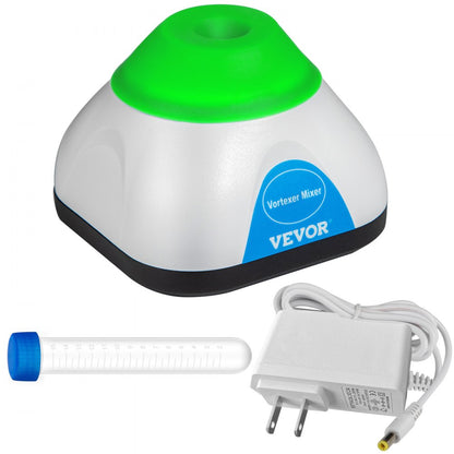 KW-3000-1B - Compact 3000RPM Vortex Mixer with 6mm Orbital Mixing Power