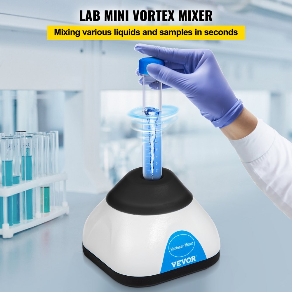 KW-3000-1H - 3000RPM Vortex Mixer with 6mm Orbital Motion