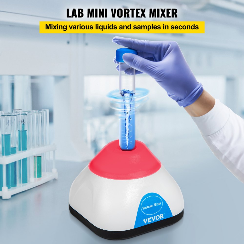 KW-3000-1F - 3000RPM VEVOR Vortex Mixer with 6mm Orbital Motion