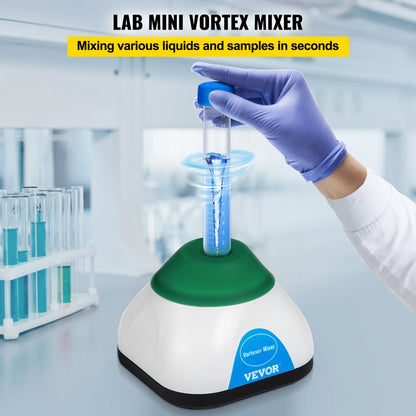 KW-5600-1B - 6000RPM VEVOR Mini Vortex Mixer with 6mm Orbit Diameter