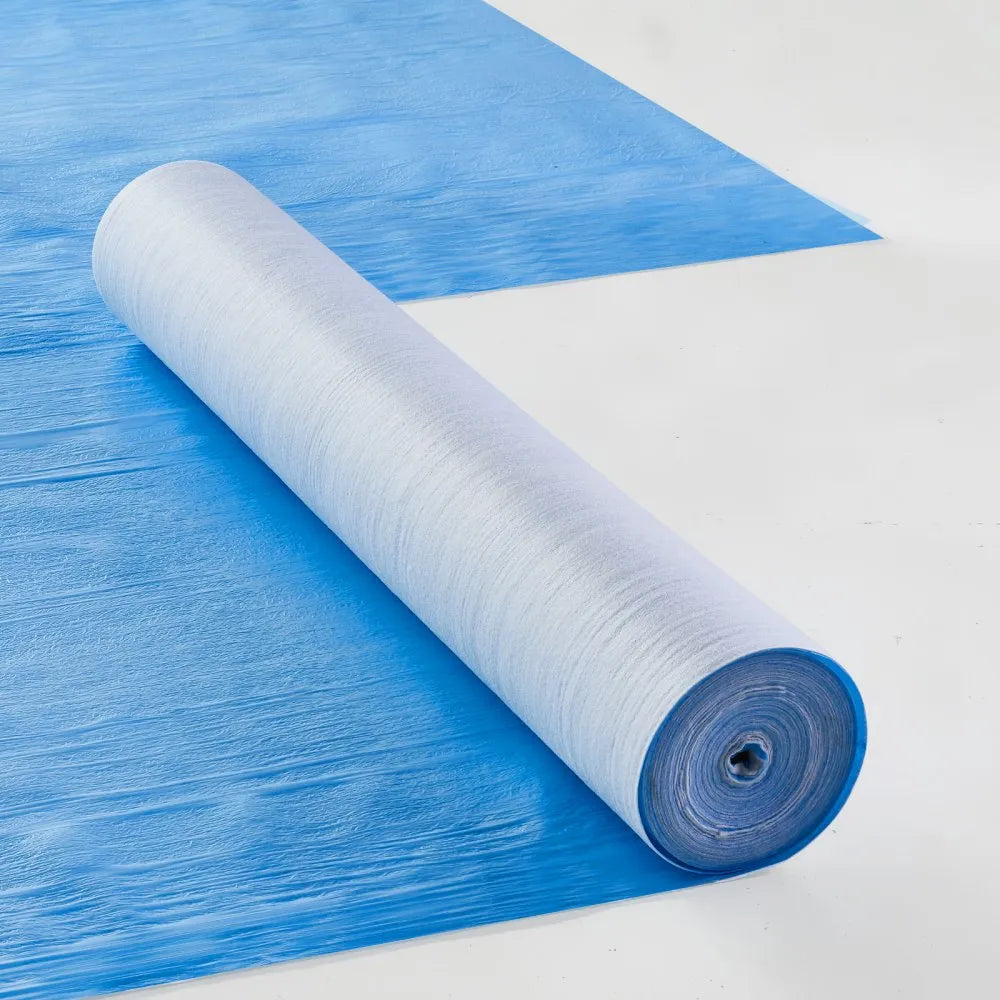 VGWS18025 - Durable 40" x 84' Carpet Protection Film for Renovation Projects