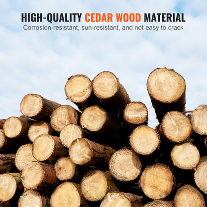 TLG91001 - Weather-Resistant Wooden Playhouse with Kitchen for Ages 2-8