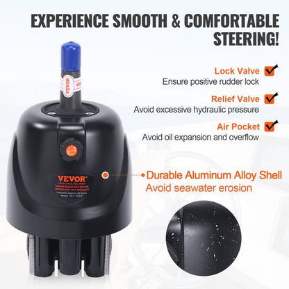HSX-150HP - Smooth Hydraulic Steering Kit for 150HP Outboard Motors