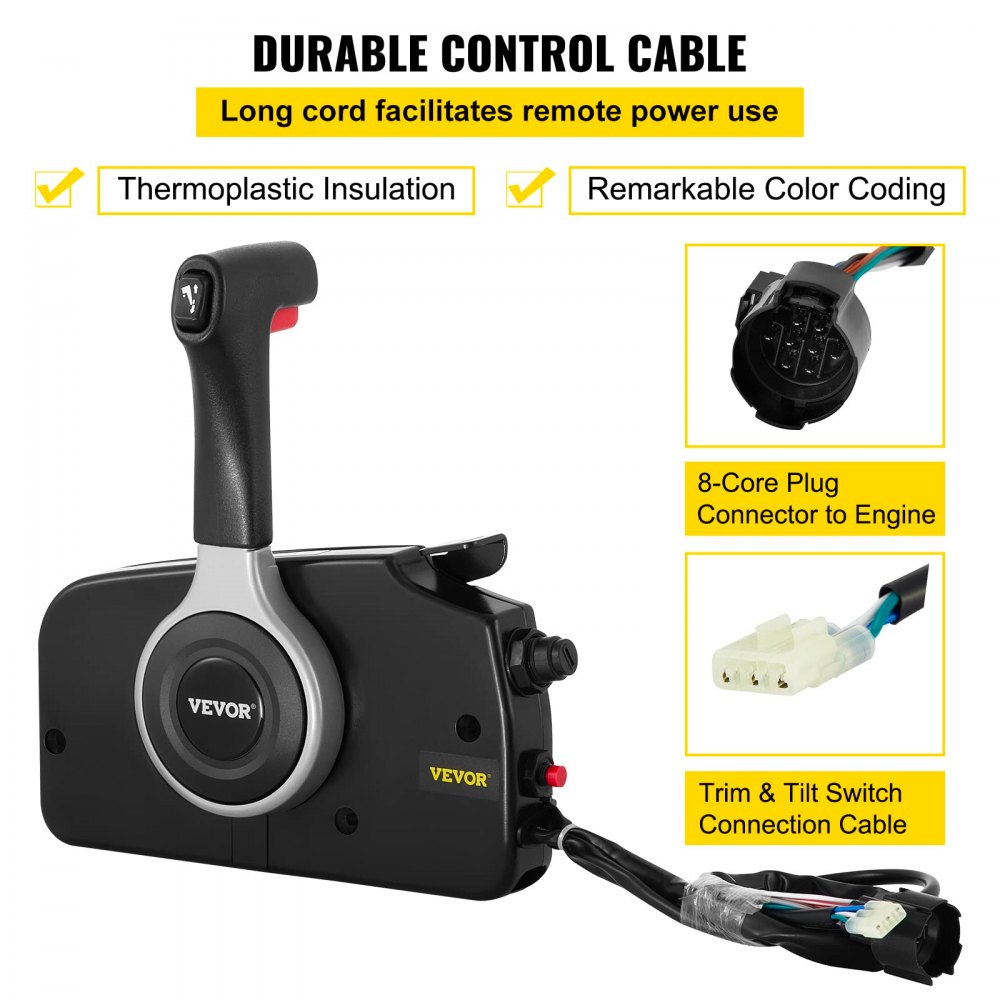 67200-93J50 - Durable Throttle Control Box for Effortless Outboard Operation