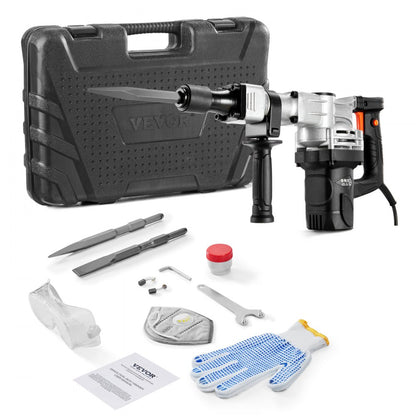 JH-0840 - 1400W VEVOR Demolition Jack Hammer with 2900 BPM Impact