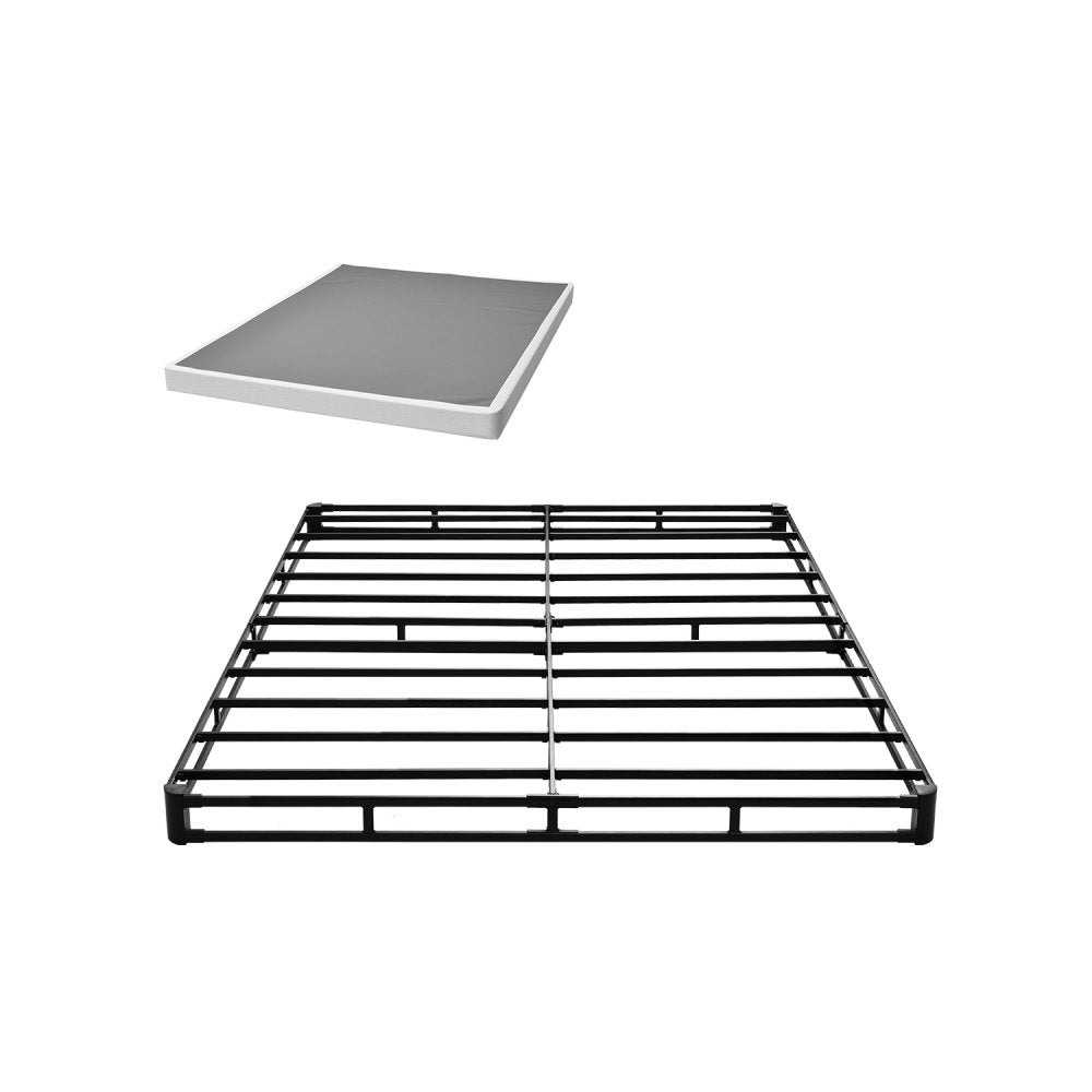 PB04-Q - Queen Box Spring Frame - 79.1" Metal Design, Supports 3500 lbs