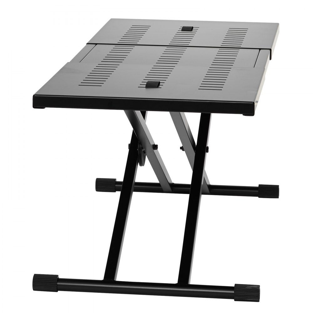 DJ-4 - Adjustable VEVOR DJ Table Stand, 32.28"x18.31", Durable Alloy Steel