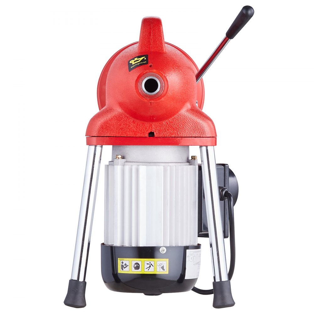 010625931545 - 120FT Drain Cleaner Machine with 370W Power & Interchangeable Cutters