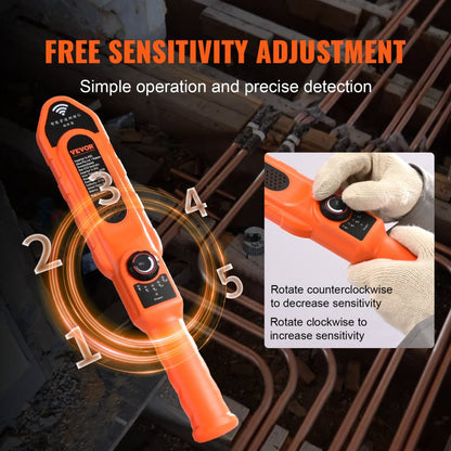 010326506345 - IP67 Pipe Blockage Detector for Non-Metal Pipes, 40cm Depth