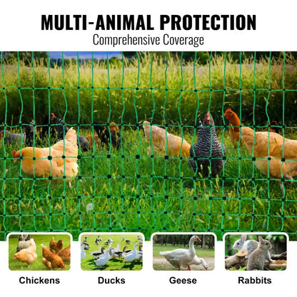 SP1201407D35 - 48" H VEVOR Electric Fence Netting Kit for Animals