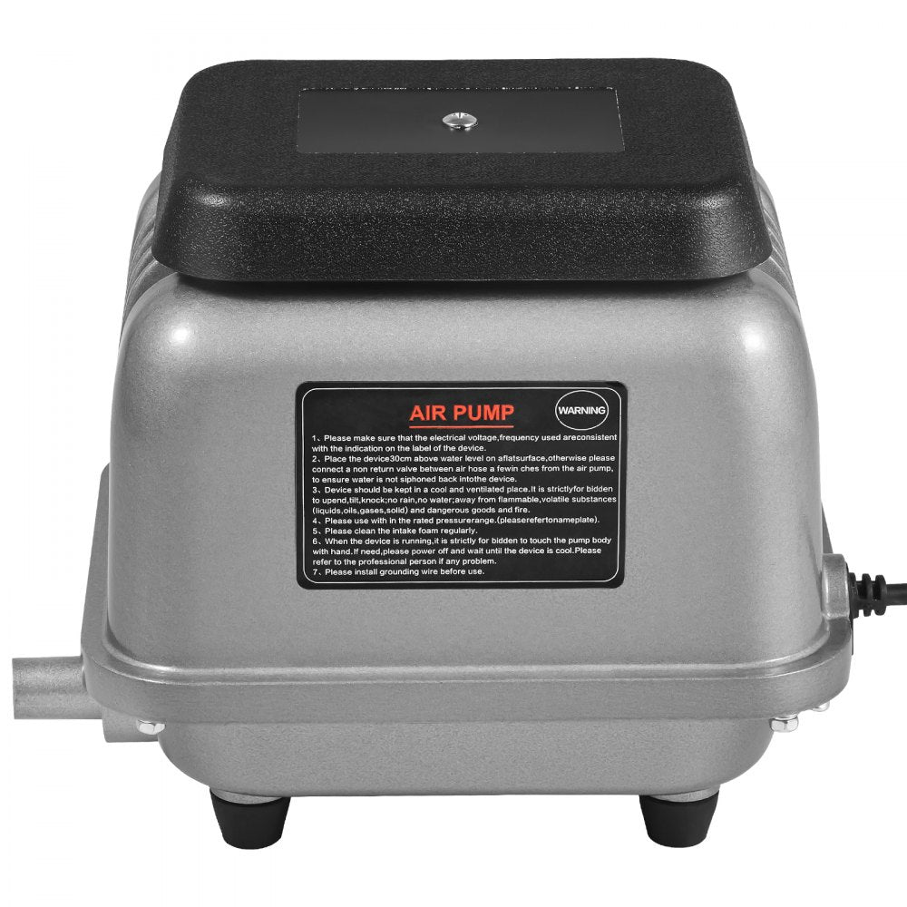 HJB-100 - Durable 90L/Min Air Pump for 10 FT Deep Ponds