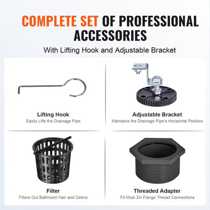 ZA3-24-G03-MB - 24-Inch Brushed Stainless Steel Shower Drain with Square Grate