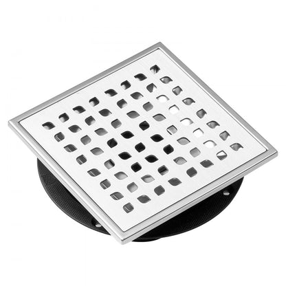 COU-6-S04-BR - 16-Inch Stylish Linear Shower Drain with Removable Grate
