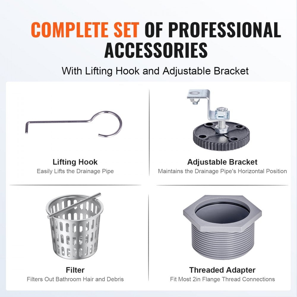 ZA3-24-T01-BR - 24" Stainless Steel Linear Shower Drain with Tile Insert