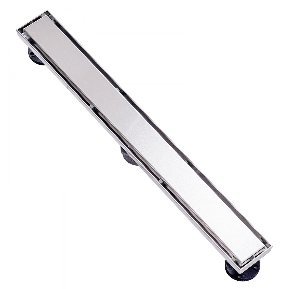 ZA3-24-T01-BR - 24" Stainless Steel Linear Shower Drain with Tile Insert