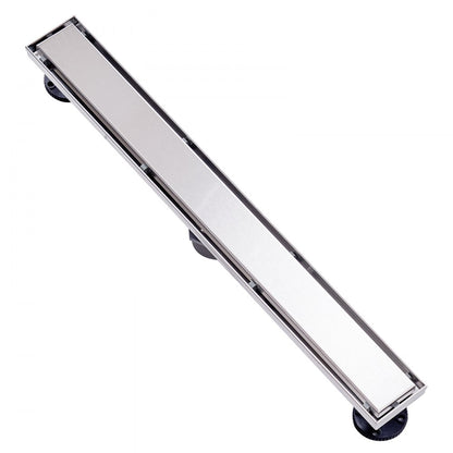 ZA3-24-T01-BR - 24" Stainless Steel Linear Shower Drain with Tile Insert
