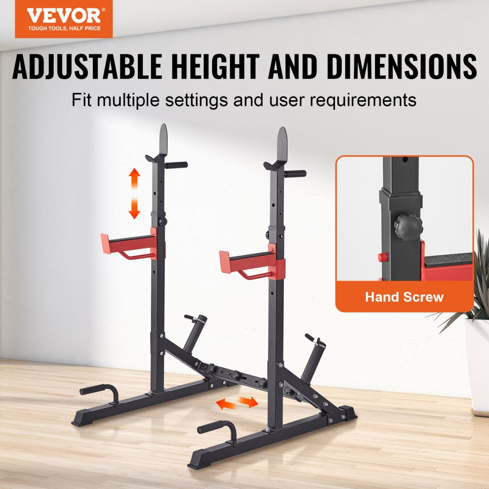 KLY-002 - Adjustable Power Rack for Squats & Bench Press - Max 600 lbs