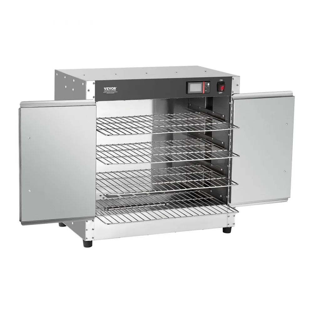 FWHB-251524 - 4-Tier Food Warmer Cabinet, Adjustable 80℉-177℉ Temperature Range