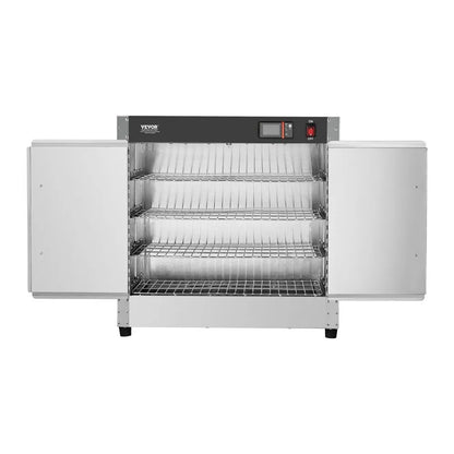 FWHB-251524 - 4-Tier Food Warmer Cabinet, Adjustable 80℉-177℉ Temperature Range
