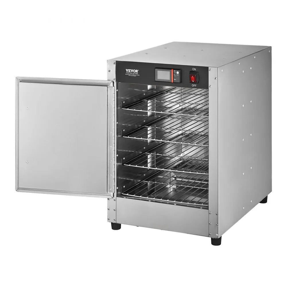 FWHB-162224 - 4-Tier Food Warmer Cabinet with Adjustable Shelves, 80℉-177℉