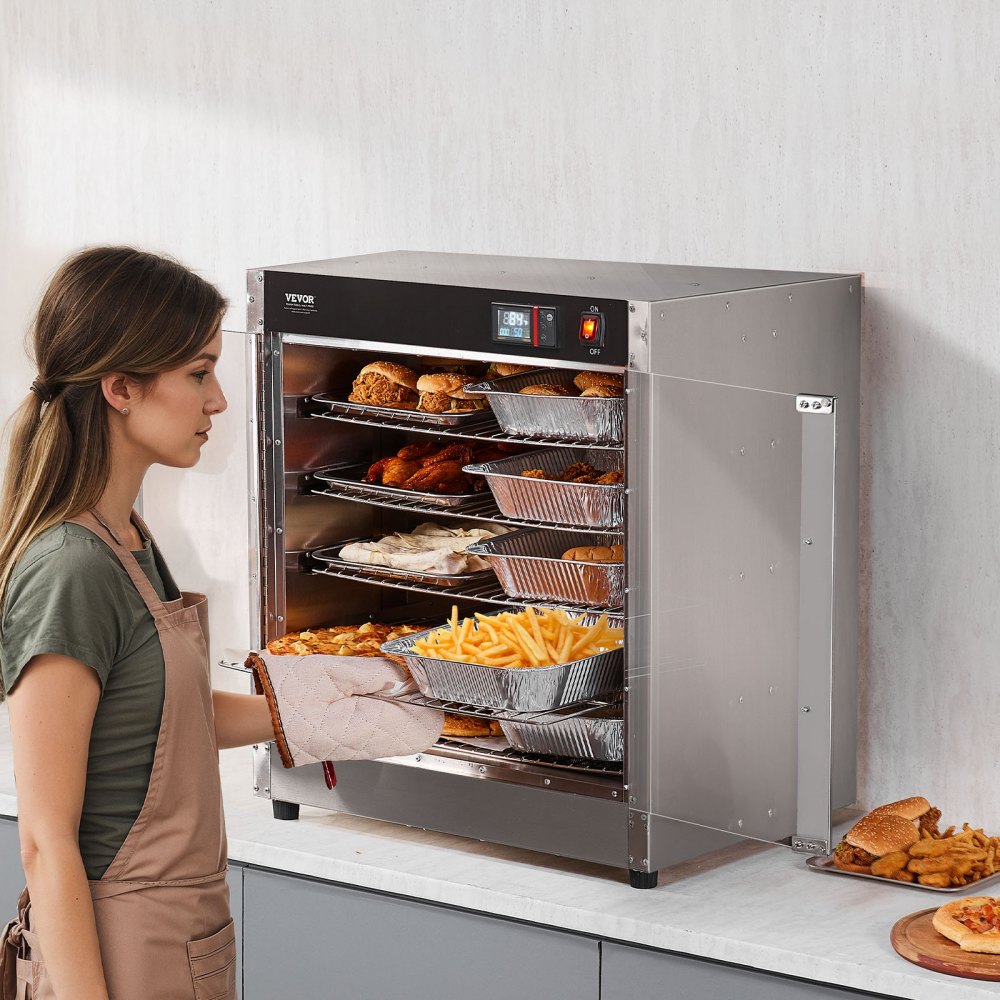 FWHB-400*600-5 - 5-Tier Concession Food Warmer with Adjustable Shelves