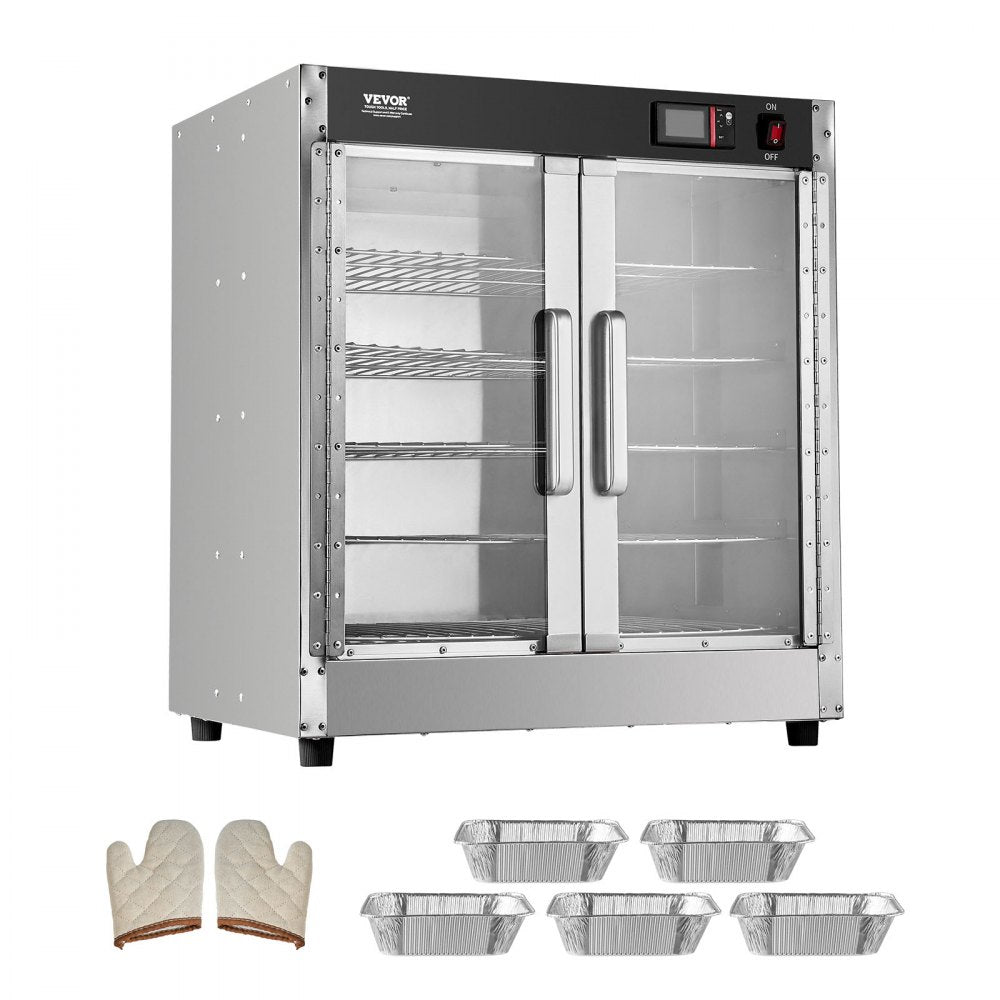 FWHB-400*600-5 - 5-Tier Concession Food Warmer with Adjustable Shelves