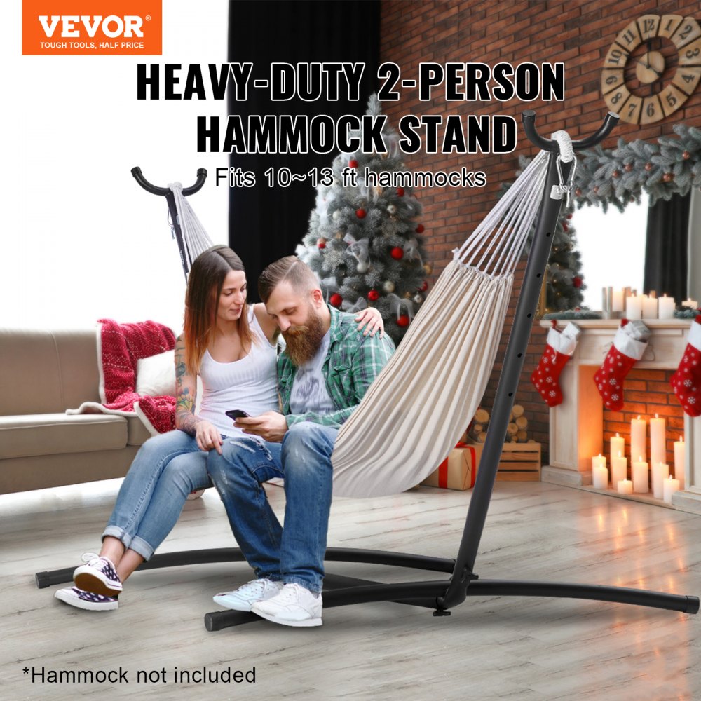 HR-10HS-01 - VEVOR 10-13 ft Steel Hammock Stand, 450 lbs Capacity
