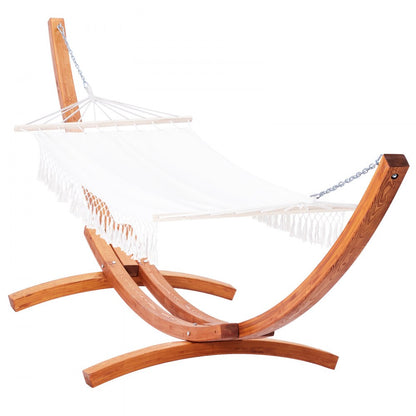 HR-WHS-01 - Adjustable Wooden Hammock Stand for 9-13ft Hammocks, 475lbs Capacity