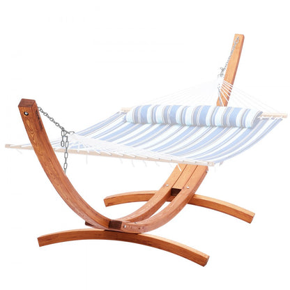 HR-WHS-01 - Adjustable Wooden Hammock Stand for 9-13ft Hammocks, 475lbs Capacity