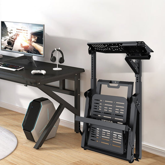 WSP-02 - Adjustable VEVOR Racing Wheel Stand with Carbon Steel Frame