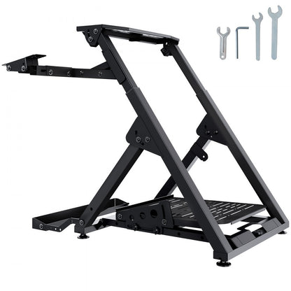 WSP-02 - Adjustable VEVOR Racing Wheel Stand with Carbon Steel Frame
