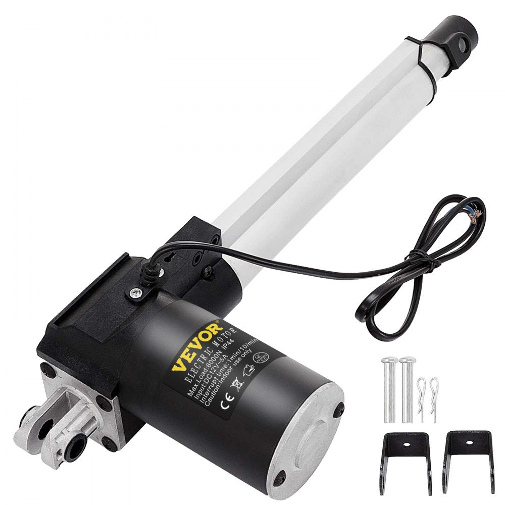 010577098364 - 6000N 12V Heavy-Duty Linear Actuator with Limit Switches