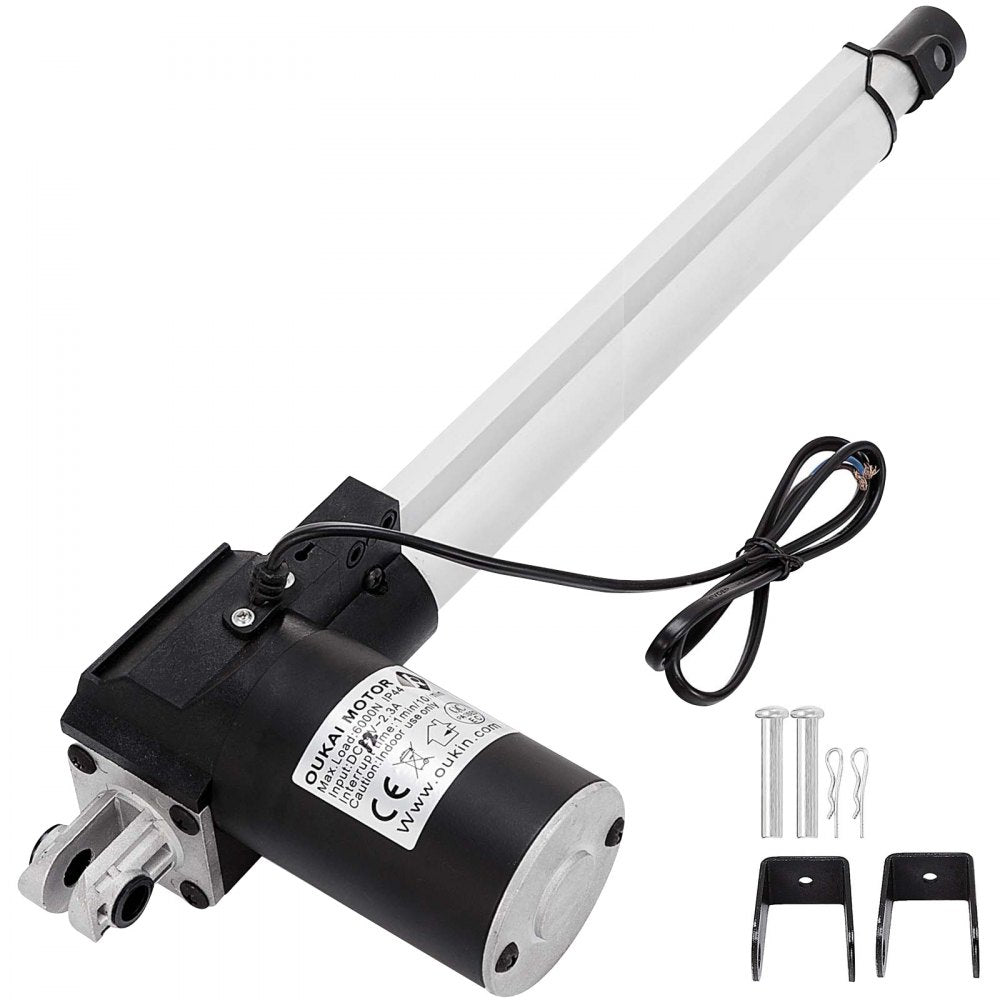 010380109763 - 6000 N Heavy-Duty Electric Actuator with 12 Inch Stroke