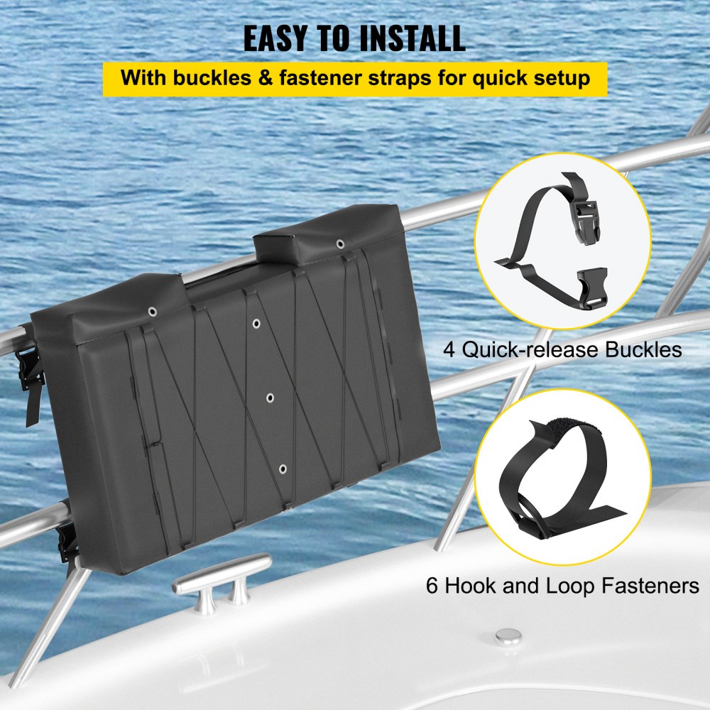 010198218329 - Durable 600D Storage Bag for 6 Life Jackets, 37 x 20 x 6 in.