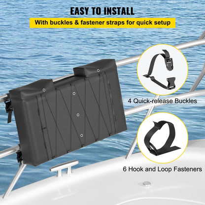 010198218329 - Durable 600D Storage Bag for 6 Life Jackets, 37 x 20 x 6 in.