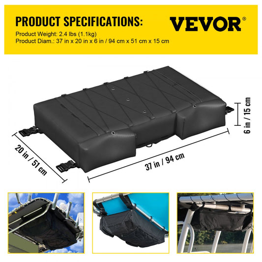 010198218329 - Durable 600D Storage Bag for 6 Life Jackets, 37 x 20 x 6 in.