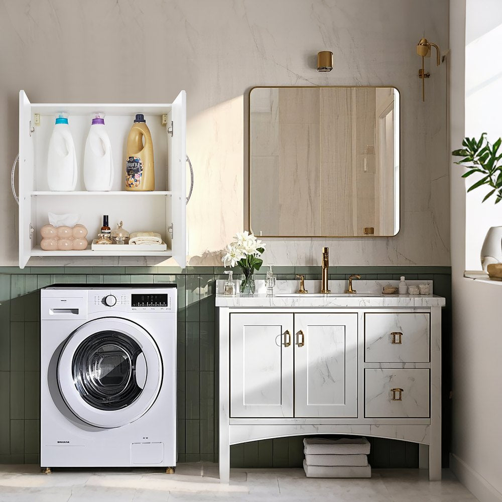 XYFG-02 - Space-Saving Wall-Mounted Cabinet with Adjustable Shelves