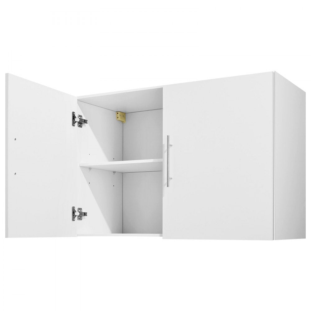 XYFG-03 - Space-Saving Wall-Mounted Cabinet with Adjustable Shelves and Soft-Close Doors