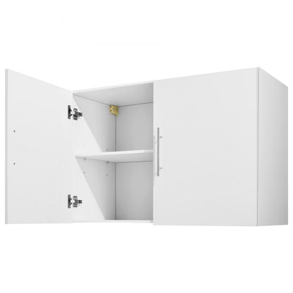 XYFG-03 - Space-Saving Wall-Mounted Cabinet with Adjustable Shelves and Soft-Close Doors