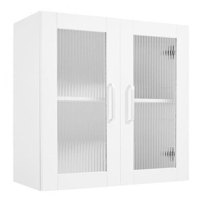 XYFG-04 - Space-Saving Wall-Mounted Cabinet with Adjustable Shelves and Soft-Close Doors
