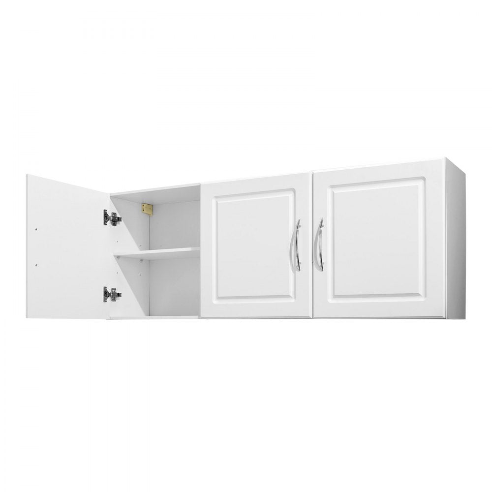 XYFG-01 - Space-Saving Wall Cabinet with Adjustable Shelves for Laundry & More